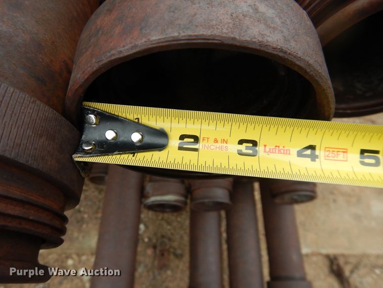 image for item HI9130 Approximately 82 joints of 3.5" diameter gas pipe