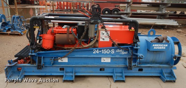 image for item HI9137 American Augers 24-105S boring unit