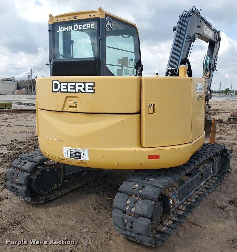 image for item HS9033 2012 John Deere 85D  mini excavator