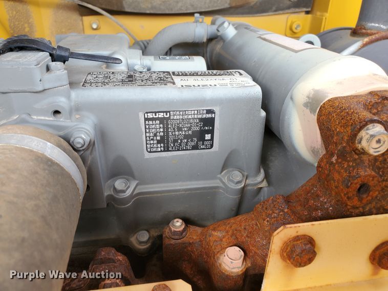 image for item HS9033 2012 John Deere 85D  mini excavator