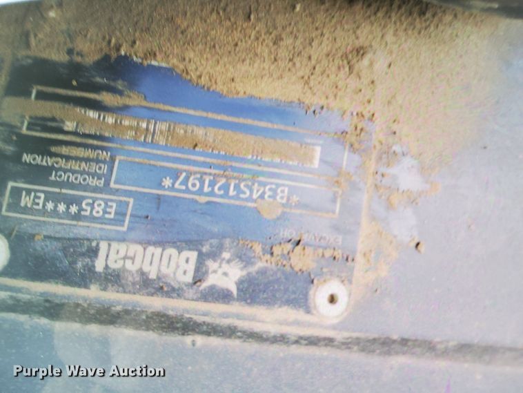 image for item HS9035 2015 Bobcat E85  mini excavator