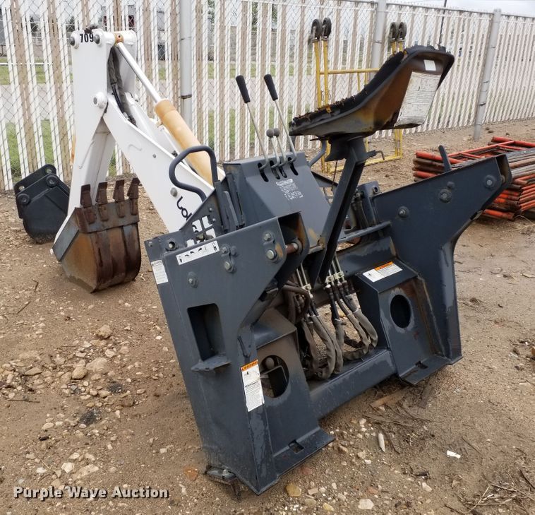 image for item ID9834 Bobcat 709 skid steer backhoe