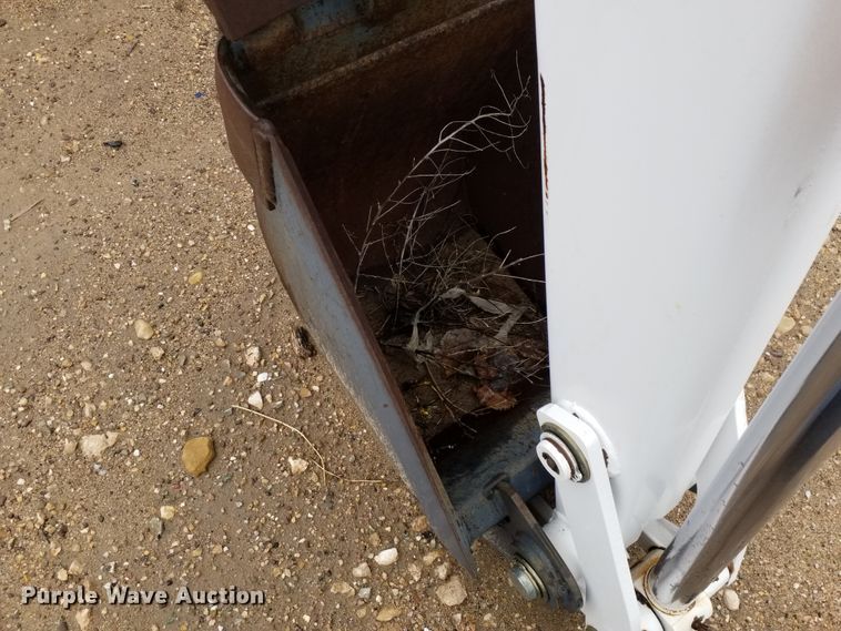 image for item ID9834 Bobcat 709 skid steer backhoe