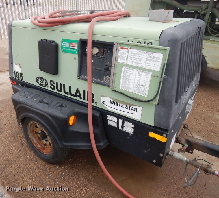 image for item ID9848 Sullair 185DP0JD  air compressor