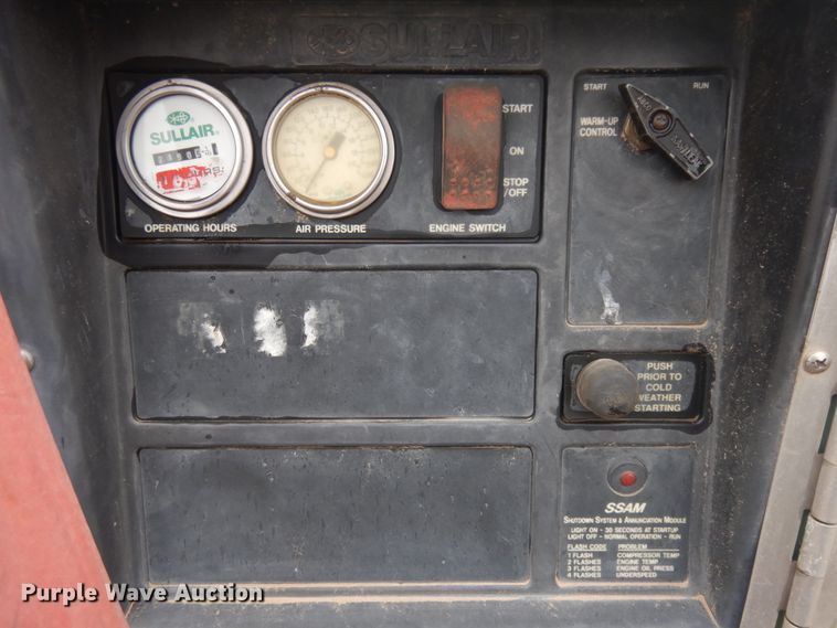 image for item ID9848 Sullair 185DP0JD  air compressor