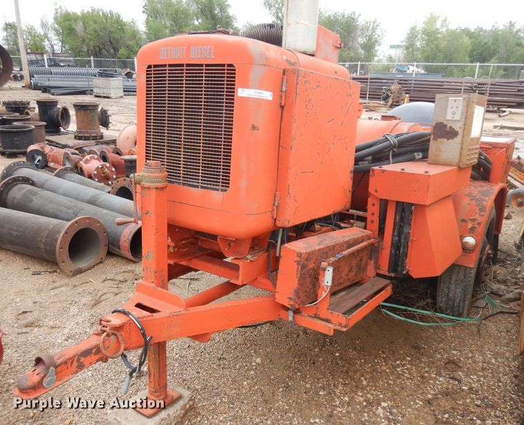 Shop built hydraulic power unit trailer in Liberal, KS Item ID9861