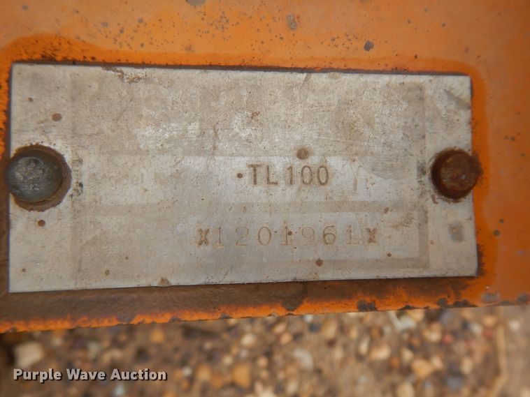image for item ID9862 Case TL100  trencher