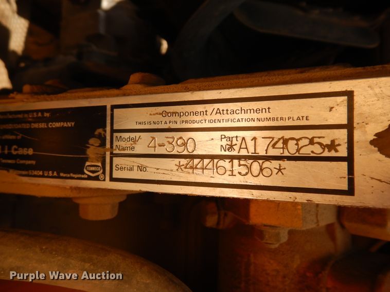 image for item ID9866 Case  forklift