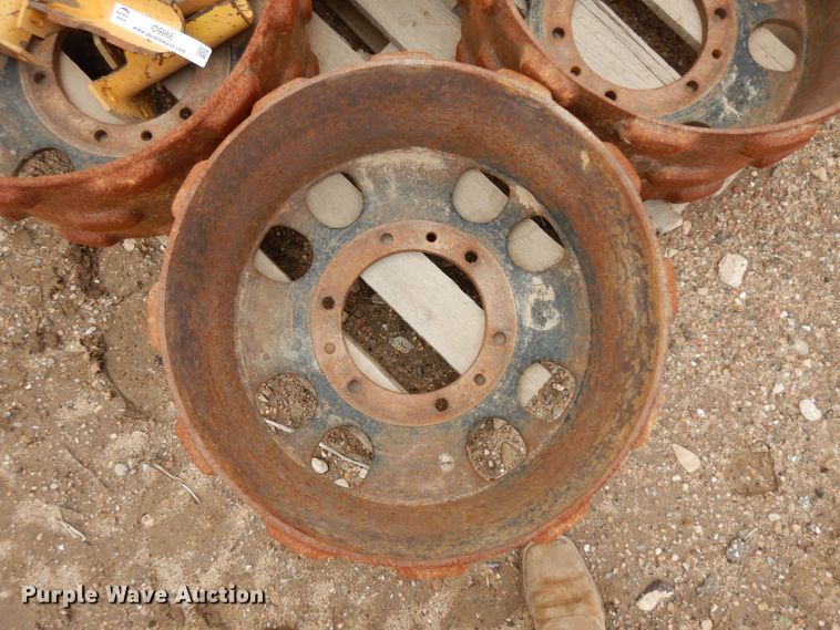 image for item ID9868 (4) trench compactor padfoot drums