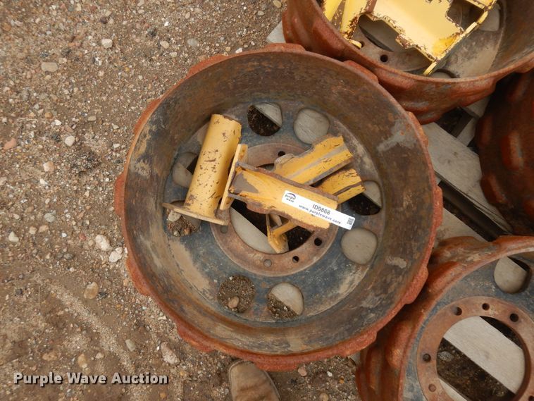 image for item ID9868 (4) trench compactor padfoot drums