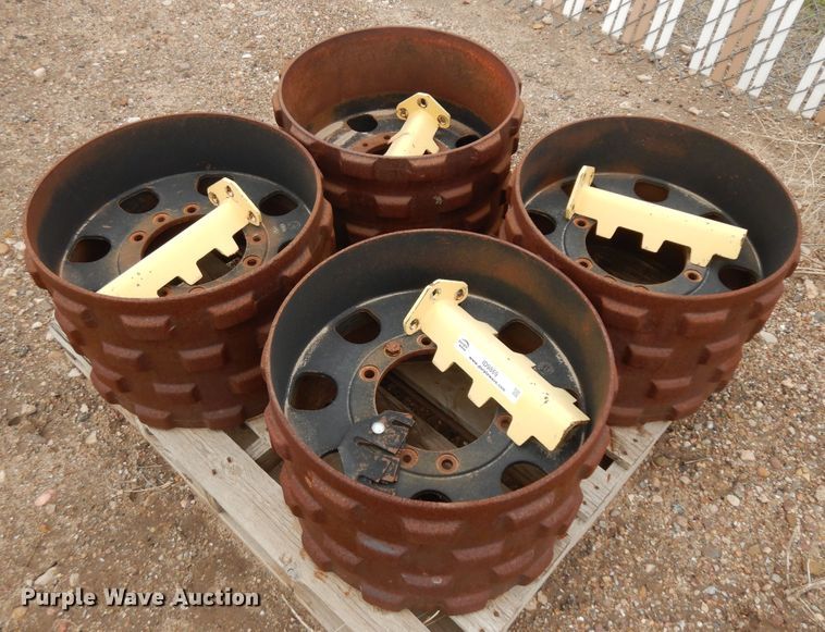 image for item ID9869 (4) trench compactor padfoot drums