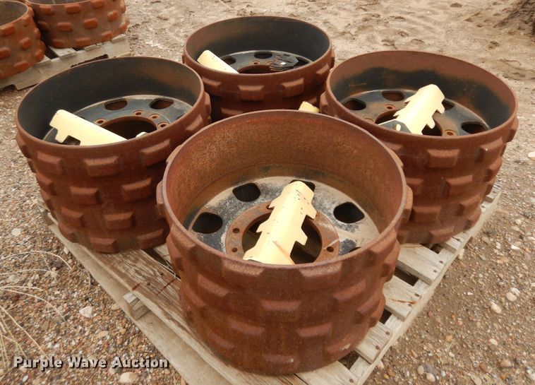image for item ID9869 (4) trench compactor padfoot drums