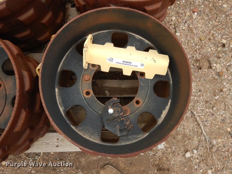image for item ID9869 (4) trench compactor padfoot drums