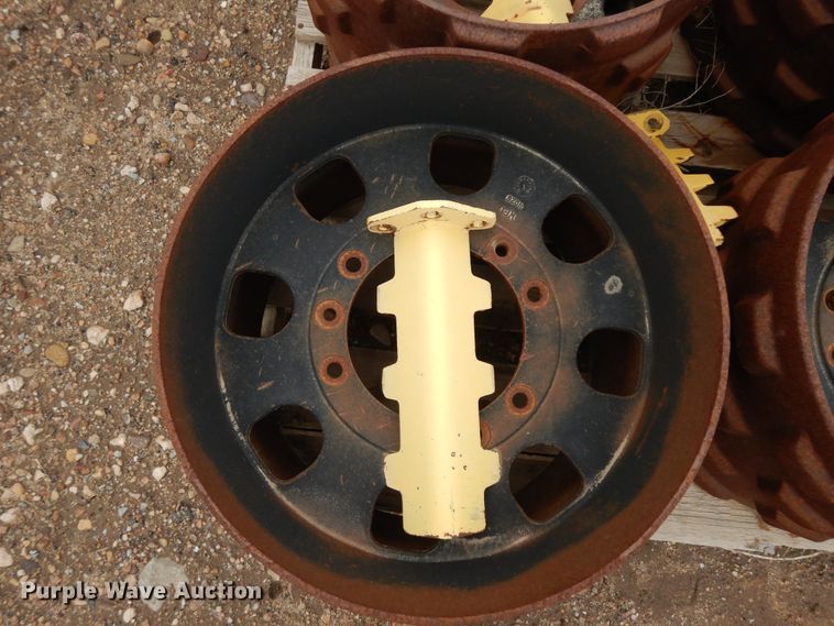 image for item ID9869 (4) trench compactor padfoot drums