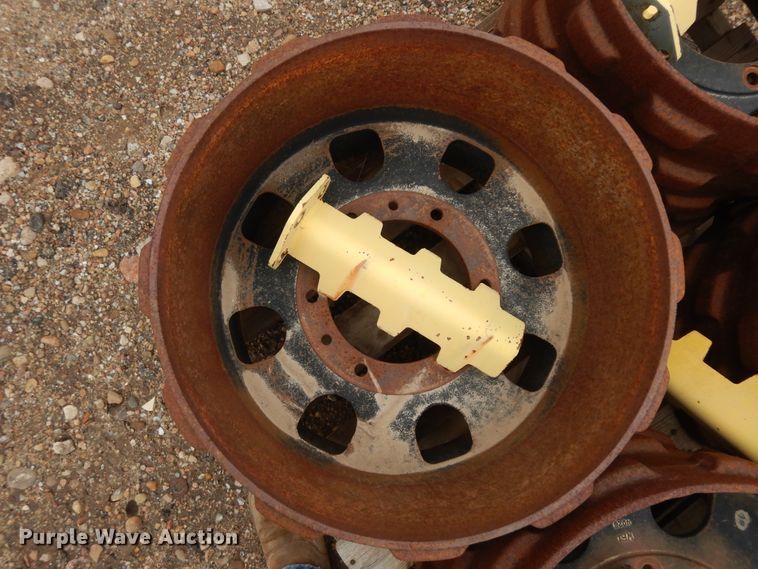 image for item ID9869 (4) trench compactor padfoot drums