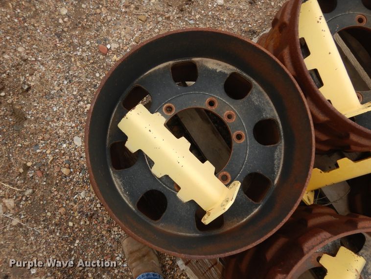 image for item ID9869 (4) trench compactor padfoot drums