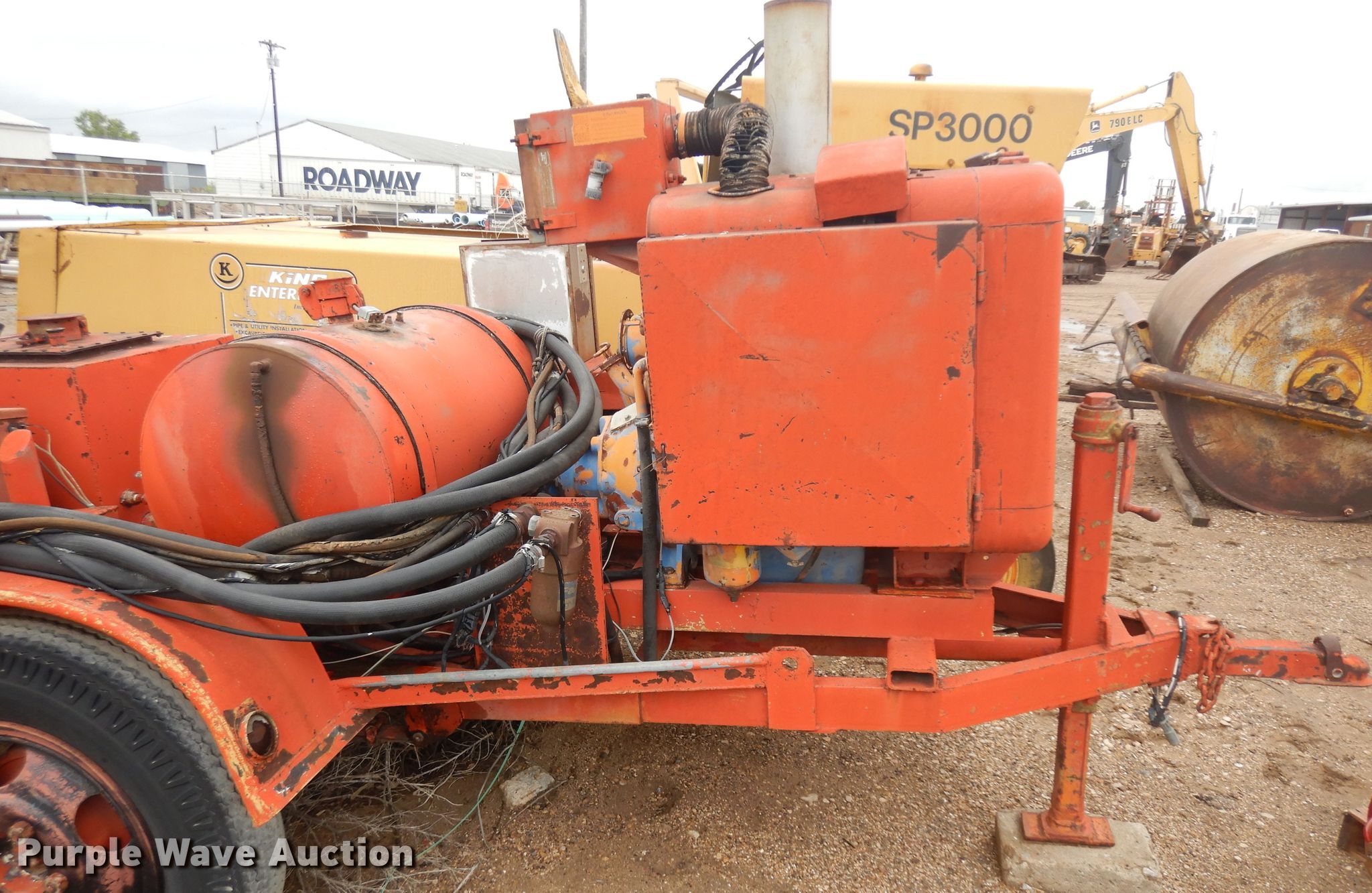Shop built hydraulic power unit trailer in Liberal, KS Item ID9861