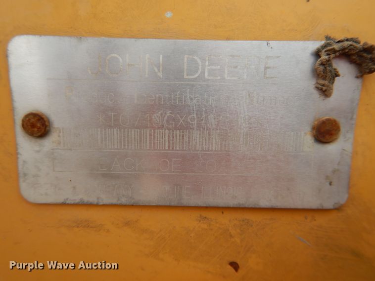 image for item DL0281 2003 John Deere 710G  backhoe