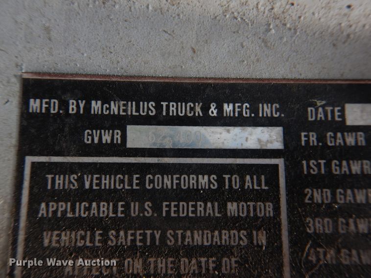 image for item DL0291 1993 Ford L8000  ready mix truck