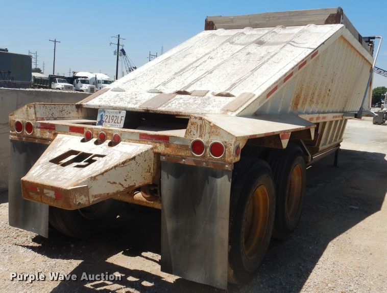 image for item DL0326 1998 CPS  bottom dump trailer