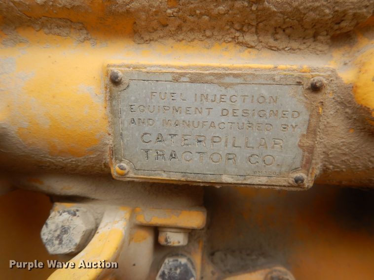 image for item FI9102 1961 Caterpillar 12E  rigid frame motor grader