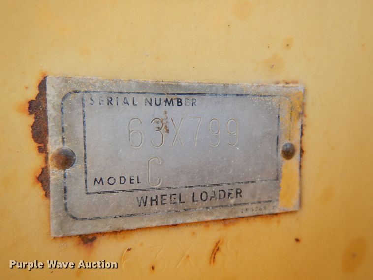 image for item GC9932 1978 Caterpillar 980C  wheel loader