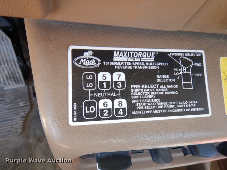 image for item GC9936 2007 Mack CV513  ready mix truck