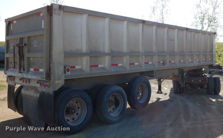 image for item GC9955 1998 Trailstar  end dump trailer