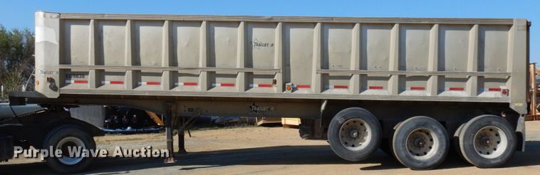 image for item GC9955 1998 Trailstar  end dump trailer