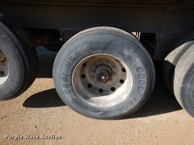 image for item GC9955 1998 Trailstar  end dump trailer