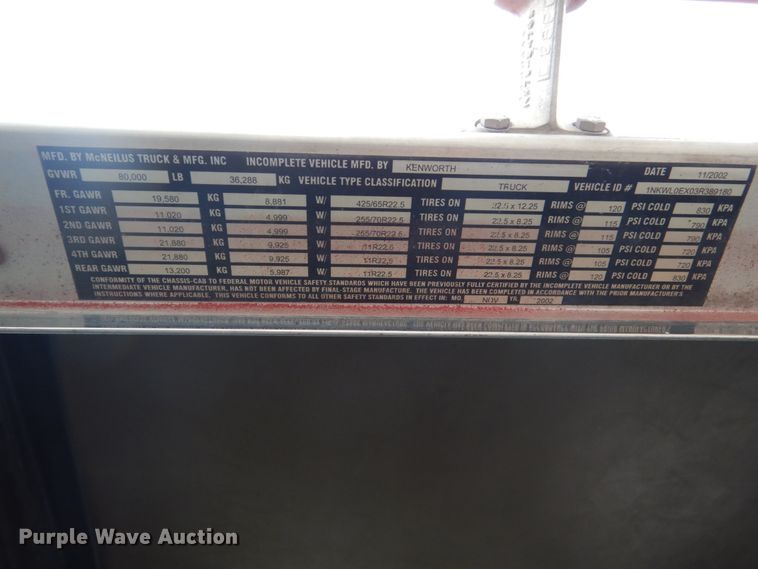 image for item HI9801 2003 Kenworth W900  ready mix