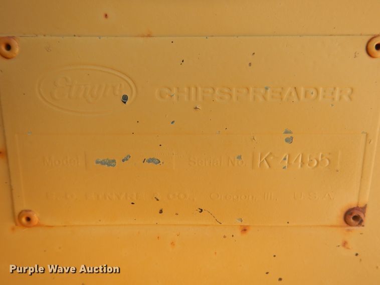 image for item HI9813 Etnyre  chip spreader