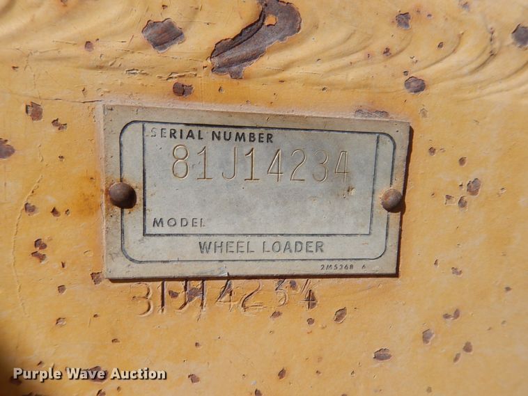 image for item HI9814 1980 Caterpillar 950  wheel loader