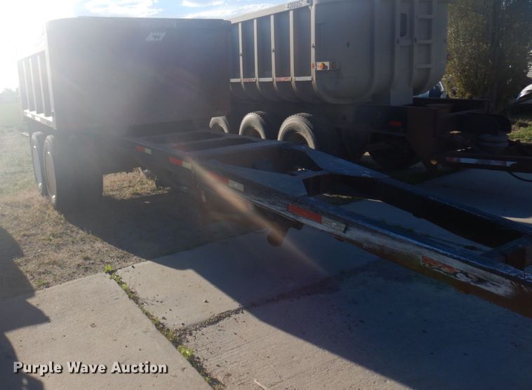 image for item KA9008 2004 Warren PDT-12  end dump trailer