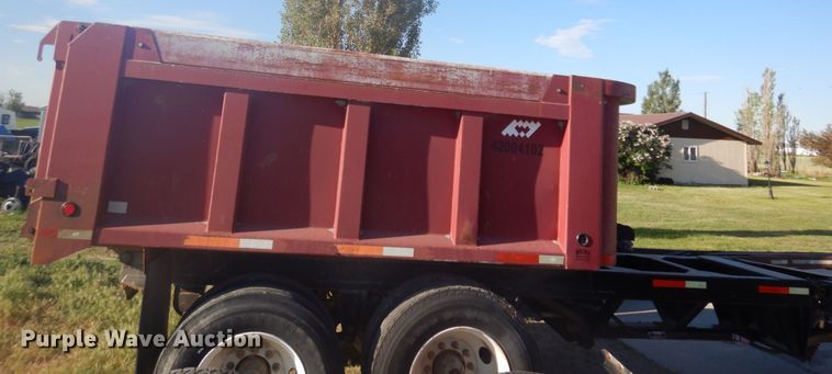 image for item KA9008 2004 Warren PDT-12  end dump trailer