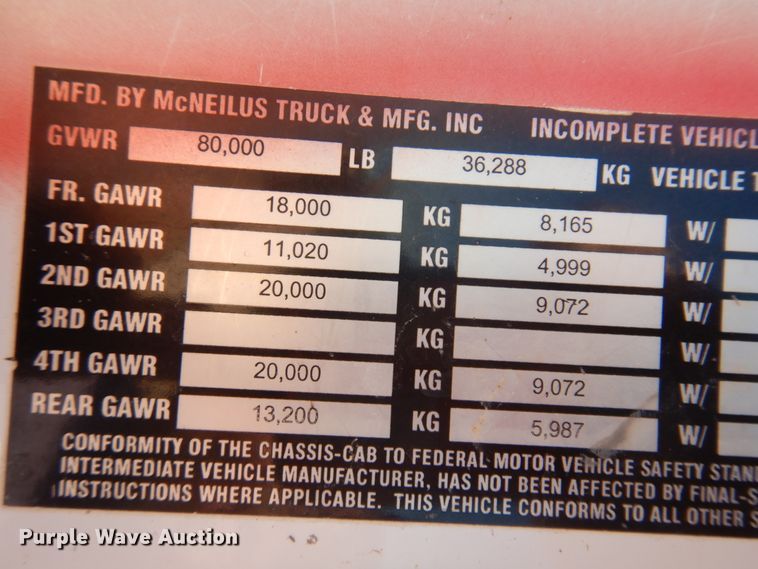 image for item KA9015 2006 Sterling L-Line  ready mix truck