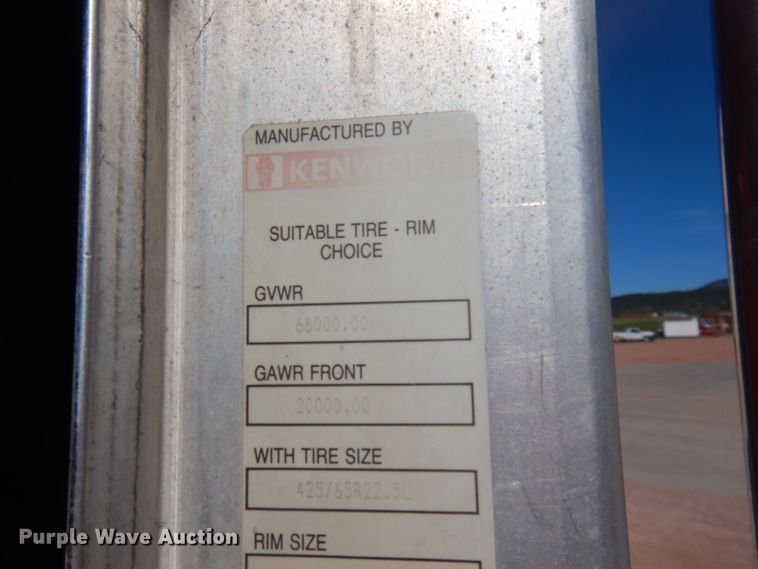 image for item KA9021 2001 Kenworth W900B  ready mix truck