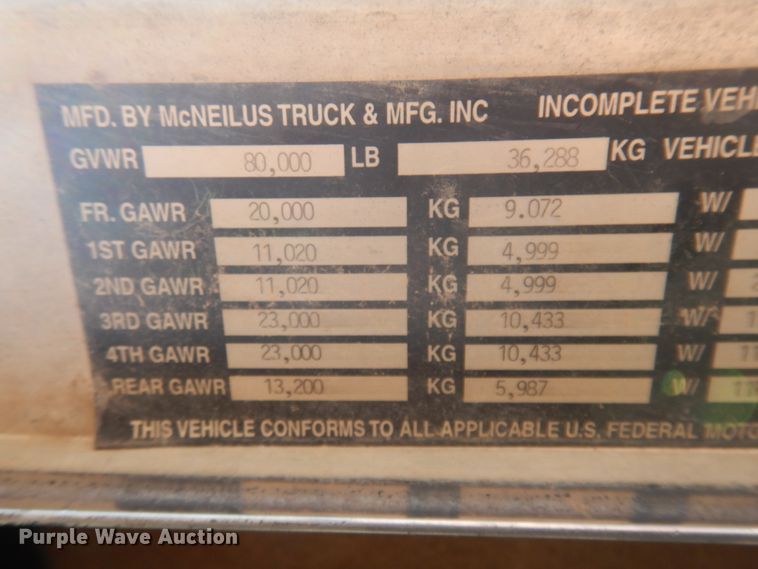 image for item KA9021 2001 Kenworth W900B  ready mix truck