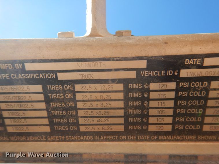 image for item KA9021 2001 Kenworth W900B  ready mix truck