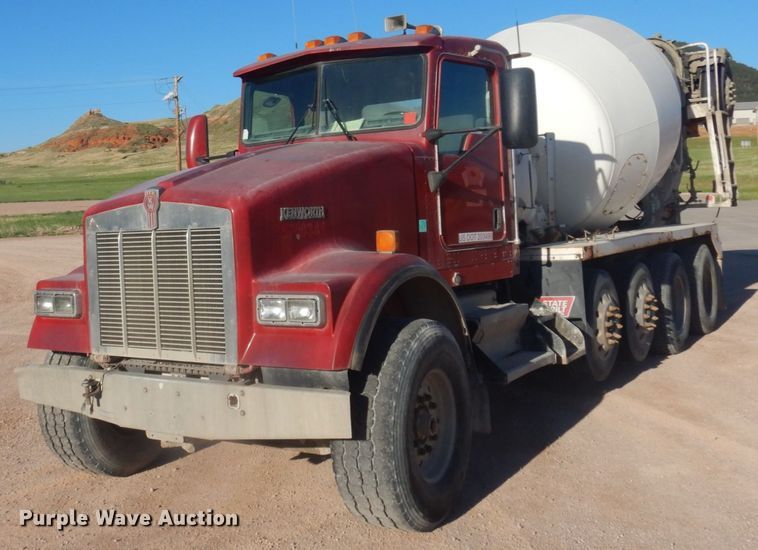 image for item KA9024 2003 Kenworth W900B  ready mix truck
