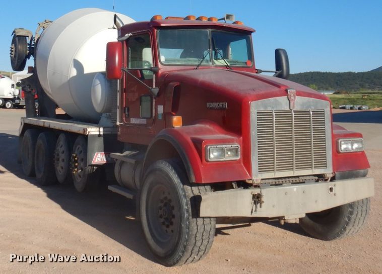 image for item KA9024 2003 Kenworth W900B  ready mix truck