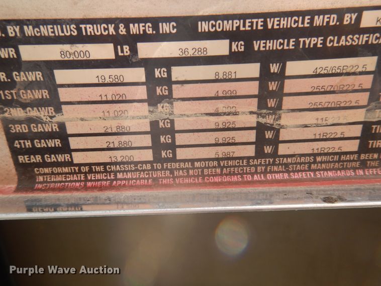 image for item KA9024 2003 Kenworth W900B  ready mix truck