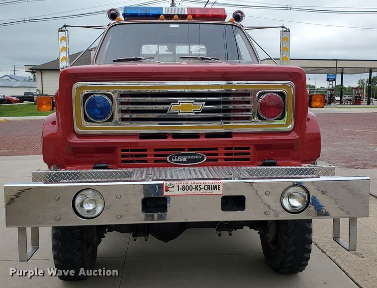 image for item DI5153 1985 Chevrolet C70  pumper fire truck