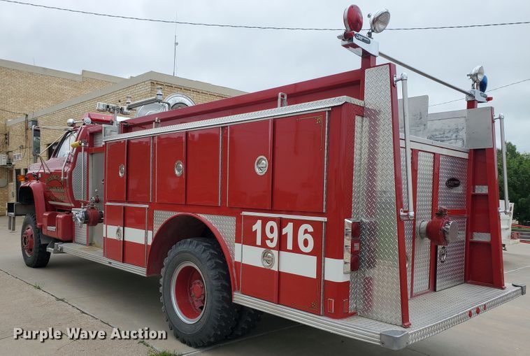 image for item DI5153 1985 Chevrolet C70  pumper fire truck