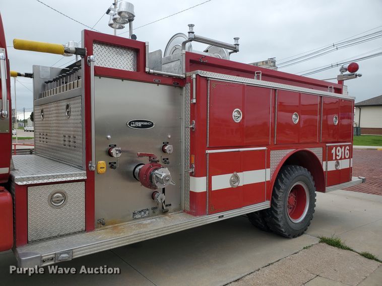 image for item DI5153 1985 Chevrolet C70  pumper fire truck