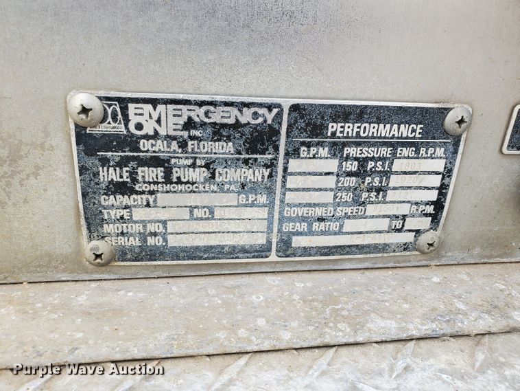 image for item DI5153 1985 Chevrolet C70  pumper fire truck