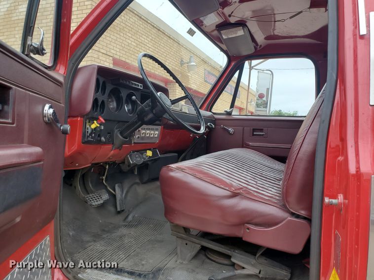 image for item DI5153 1985 Chevrolet C70  pumper fire truck