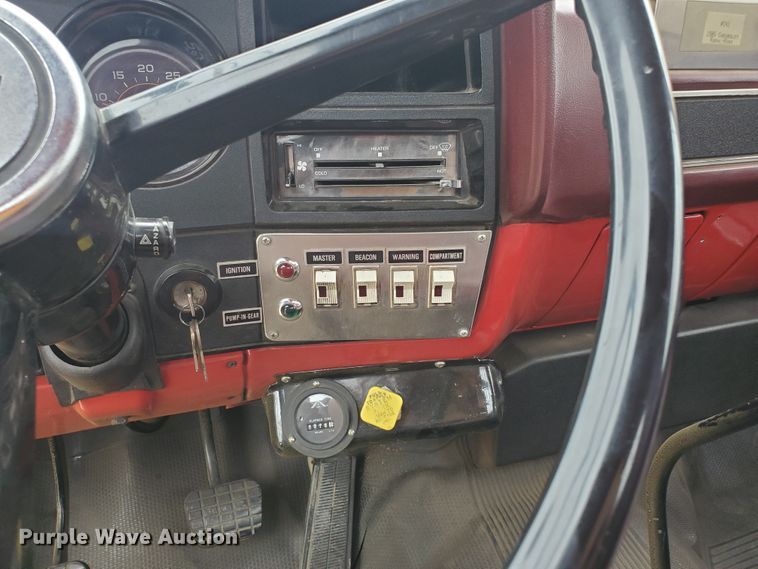 image for item DI5153 1985 Chevrolet C70  pumper fire truck