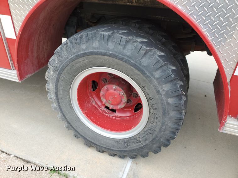 image for item DI5153 1985 Chevrolet C70  pumper fire truck