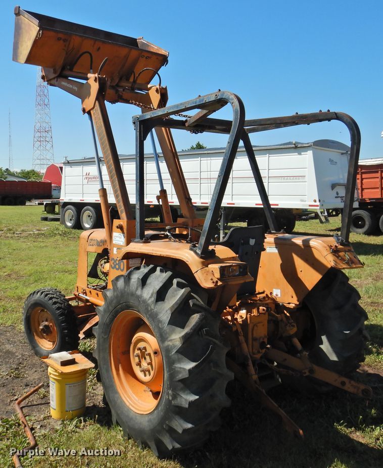 image for item DJ5002 1975 Case 380LL  tractor